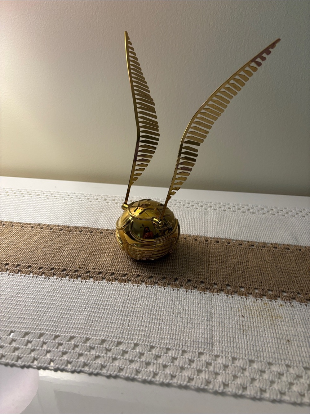 Warner Bros. Golden Snitch Figurine - Gold